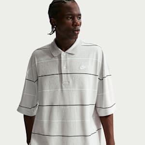 Nike Sportswear Club Men's Oversized Striped Polo. Nike ID